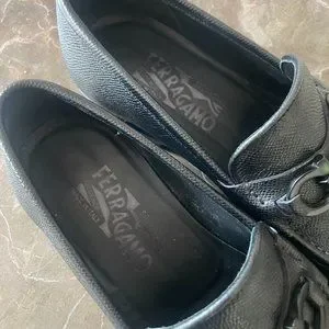 Salvatore Ferragamo | Shoes | Ferragamo Mens Black On Black  display picture 3